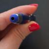 Bidpath Branded Dual-Ended Pen with Stylus and Highlighter, Blue Body, Promotional Logo - 4