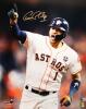 Carlos Correa Signed Astros Photo
