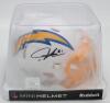 LaDainian Tomlinson Signed Chargers Mini Helmet - 3
