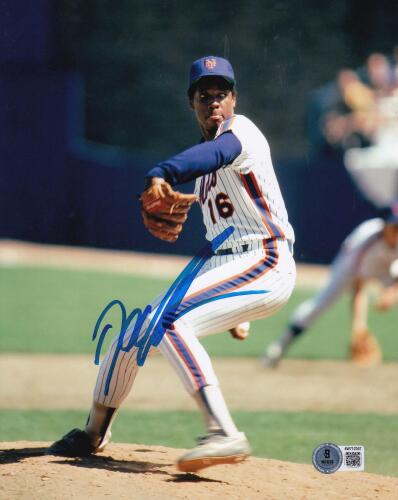 Doc Gooden Signed Mets Photo