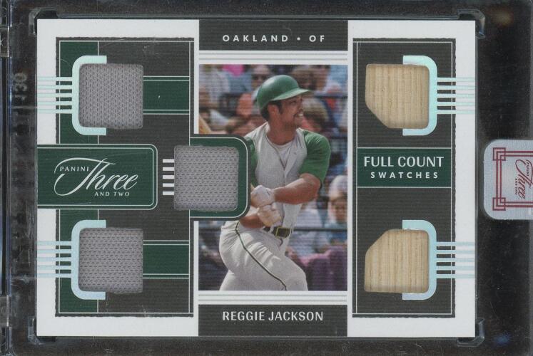 Reggie Jackson 2022 Game-Worn Bat & Patch