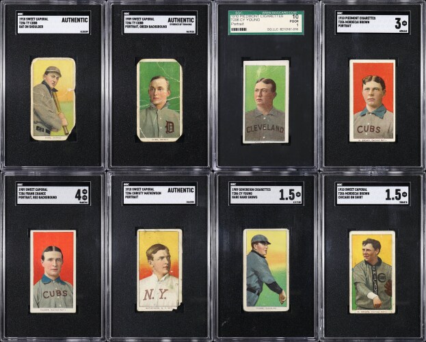 Outstanding 1909-11 T206 Near-Complete Set (518/520)