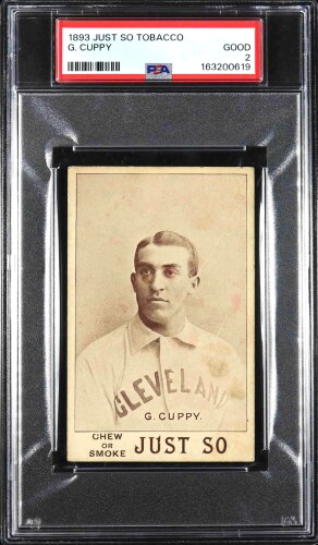 1893 Just So Tobacco G. Cuppy - PSA GOOD 2