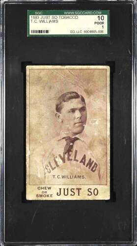 1893 Just So Tobacco T.C. Williams - SGC PR 1