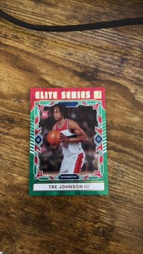 2023-24 Donruss Elite Series Tre Johnson III Rookie Card #20