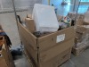Bunch of balloons, Bluey toy, Christmas lights, PEERLE SS faucets, twine, cedar hanger, coffee cups, ice trays, cushions, protector glass, coffee filter, & More - 8