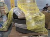 Hampton collection five piece sectional seating set , we don't know if it's complete some inbox some out of box - 4