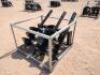 Unused Greatbear Skid Steer Auger Attachment